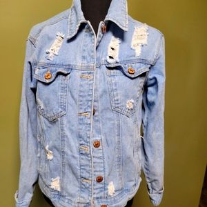 Hot moms Jean jacket
